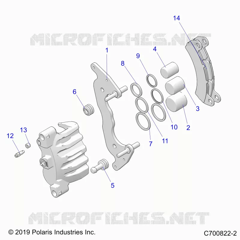 FRENO ANTERIORE CALIPER