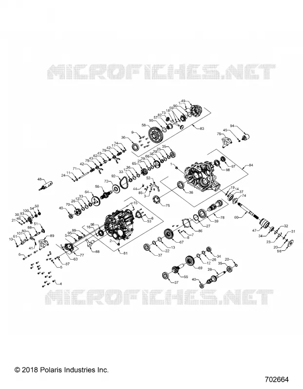 DRIVE TRAIN, PRINCIPALE SCATOLA INGRANAGGI