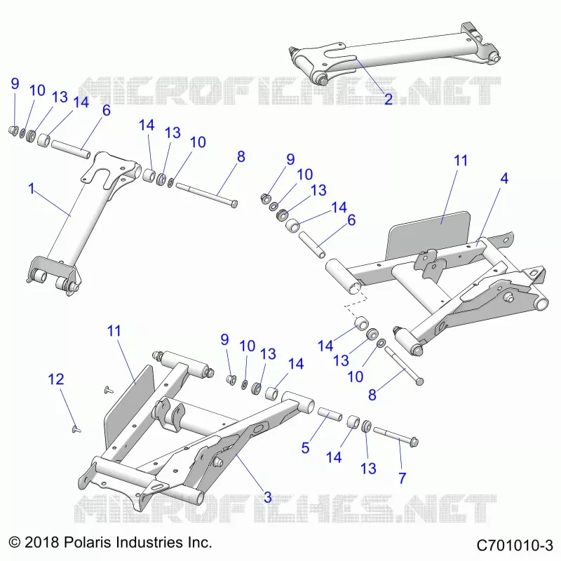 SOSPENSIONE POSTERIORE CONTROL ARMS