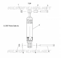 AMMORTIZZATORE POSTERIORE TRACK (7043047)(RMK)