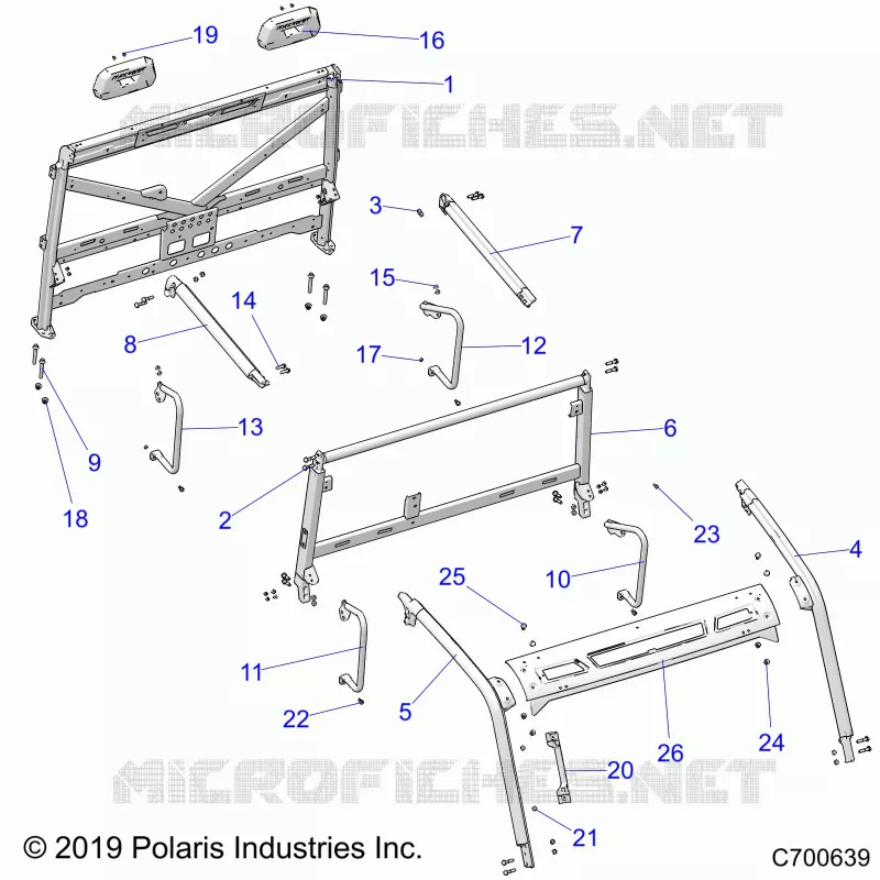 CHASSIS, CAB TELAIO