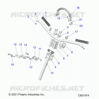 STERZO SUPERIORE & MANUBRIO ASM.