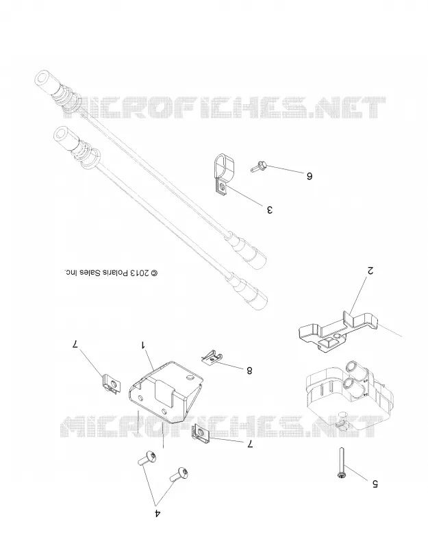 ELETTRICO, IGNITION COIL MOUNTING