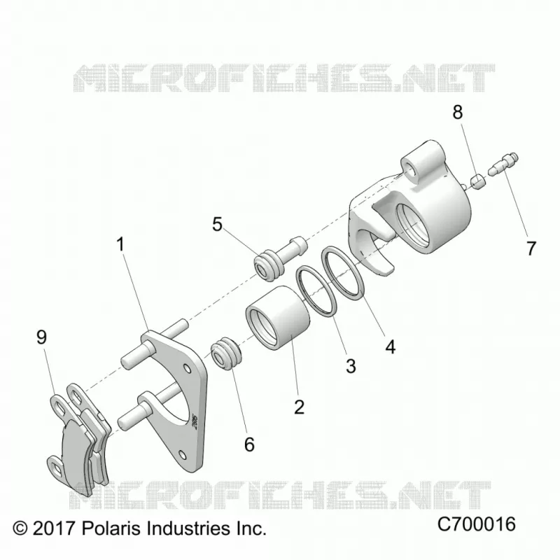 BRAKES, PINZA POSTERIORE