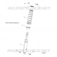 SUSPENSION, SHOCK ANTERIORE