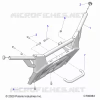 PARAURTI ANTERIORE -R23TAE99AD/AP/BD/BP (C700063)