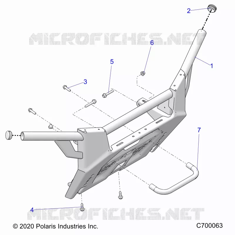 PARAURTI ANTERIORE -R23TAE99AD/AP/BD/BP (C700063)