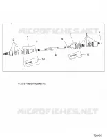TRASMISSIONE, REAR DRIVE SHAFT