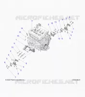 MOTORE, MOUNTING & LONG BLOCK