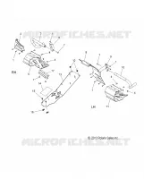 CHASSIS, CLUTCH GUARD AND POGGIAPIEDIS