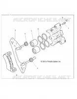 FRENO ANTERIORE CALIPER (BUILT 11/13/13 AND UP TO 3/10/14)