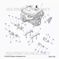 MOTORE, MOUNTING & LONG BLOCK