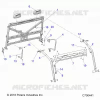 CHASSIS, CAB TELAIO