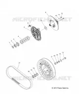 TRASMISSIONE, CLUTCH, SECONDARY