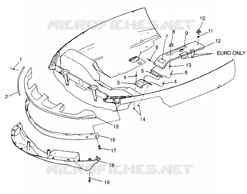 NOSEPAN 700 XCR 0985678(A) and EUROPEAN 700 XCR E985678 (4943114311A007)