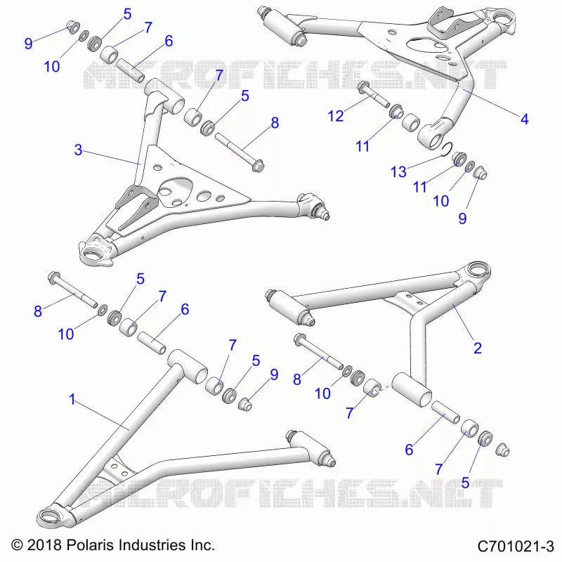 SOSPENSIONI ANTERIORI CONTROL ARMS