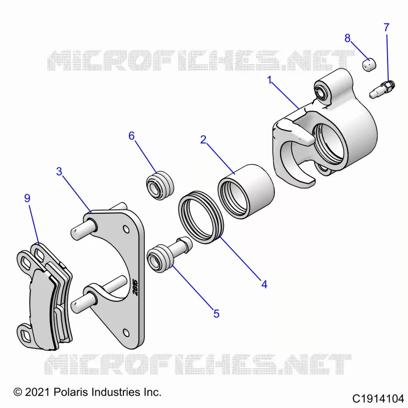 BRAKES, PINZA POSTERIORE