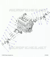 MOTORE, MOUNTING & LONG BLOCK