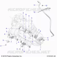 ENGINE, TRASMISSIONE MOUNTING & LONG BLOCK