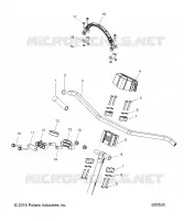 STEERING, UPPER AND MANUBRIO ASM.