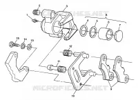 FRONT FRENO Trail Blazer W98BA25C (4945464546B003)