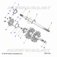 TRASMISSIONE, JACKSHAFT AND DRIVESHAFT