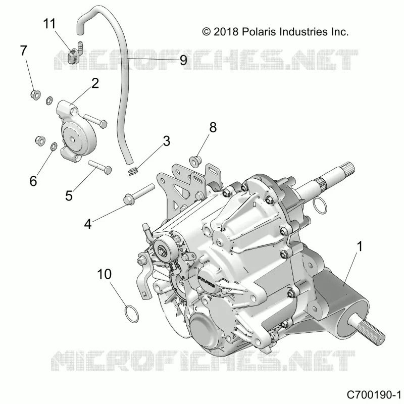 DRIVE TRAIN, MAIN SCATOLA INGRANAGGI MONTAGGIO