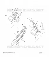 TELAIO, PROTEZIONE FRIZIONE AND FOOTRESTS