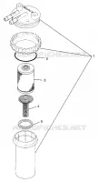 SCARICO HURRICANE B974473 and Intl. HURRICANE I974473 (4941044104C008)