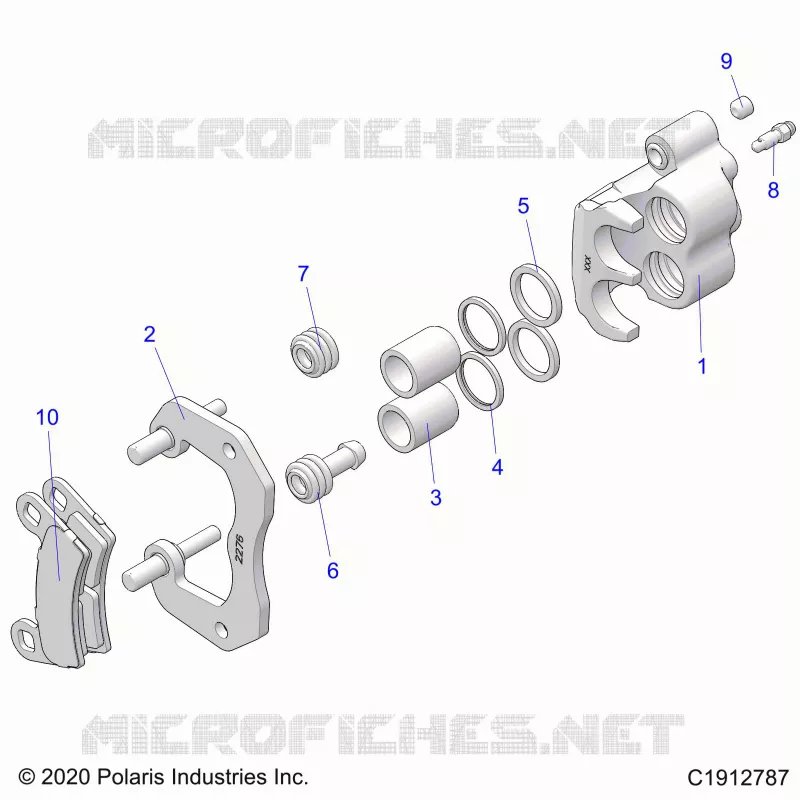 BRAKES, PINZA POSTERIORE