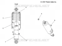SHOCK ANTERIORE PISTA (7043048)