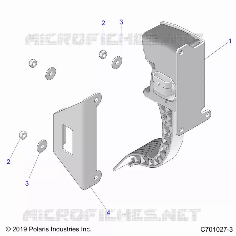 ENGINE, ACCELERATORE PEDALE