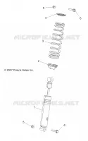 SUSPENSION, SHOCK ANTERIORE