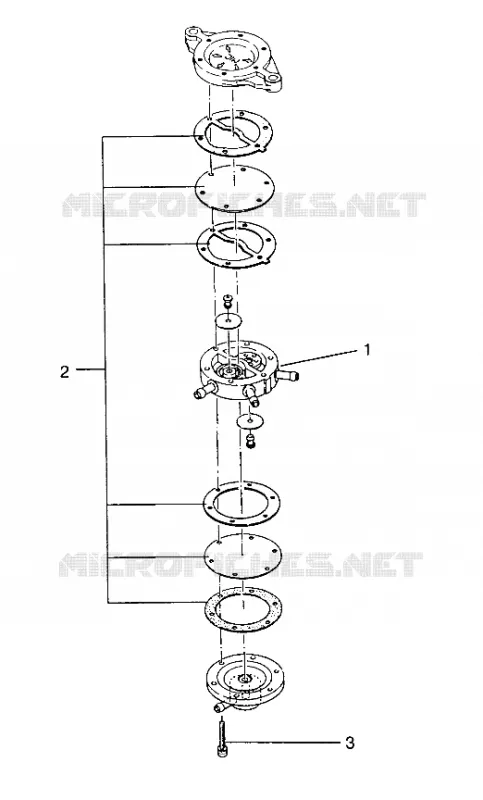 POMPA DI BENZINA 440 XCR 0951660 (4929112911C014)