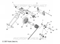 SUSPENSION, POSTERIORE COPPIA ARM, CND, INTL
