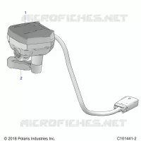 TIMONE, CONTROLS, THROTTLE ASM