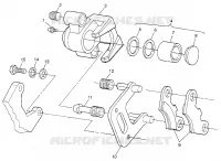 FRONT FRENO Magnum 4X4 W97AC42A, Swedish Magnum 4X4 S97AC42E and Norwegian (4940834083B004)