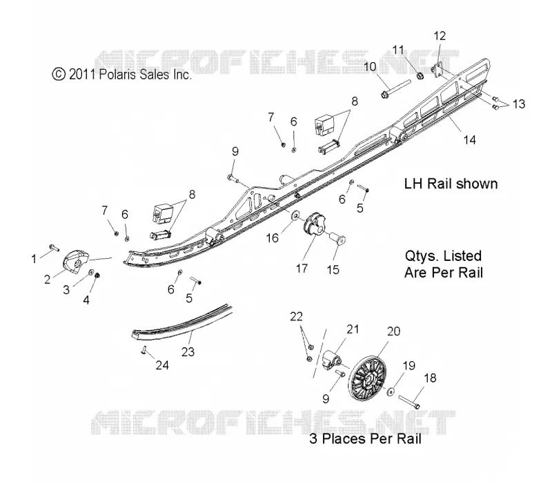 SUSPENSION, Guida di montaggio (144 Inch)