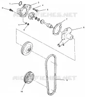 POMPA DELL'ACQUA 440 XCR SP 0941660 (4927082708035A)