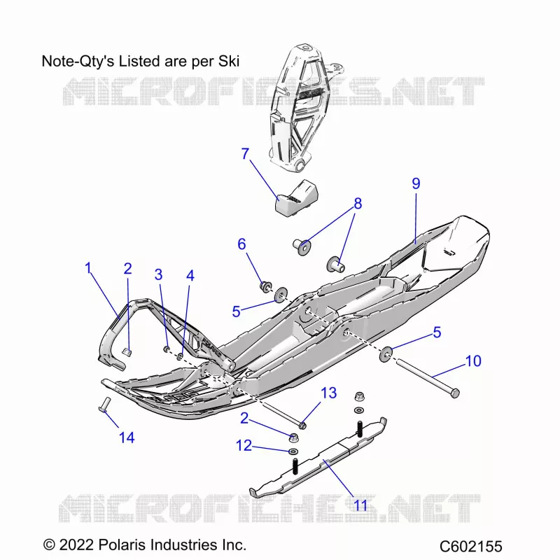 STEERING, SCIARE ASM.