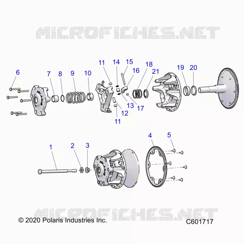 TRASMISSIONE, CLUTCH, PRIMARY