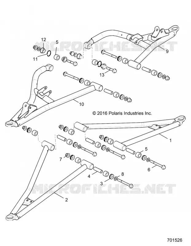 SOSPENSIONI ANTERIORI CONTROL ARMS