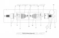 DRIVE TRAIN, DRIVE POSTERIORE ALBERO