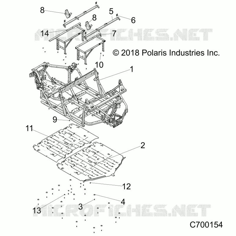 CHASSIS, TELAIO PRINCIPALE AND SKID PLATES