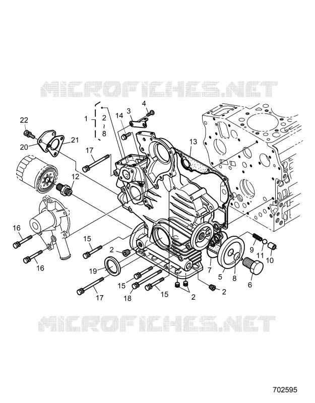 MOTORE, GEAR CASE