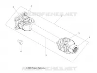 DRIVE TRAIN, PROP ALBERO, REAR