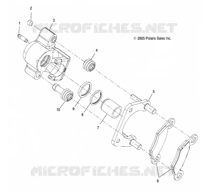 BRAKES, PINZA POSTERIORE