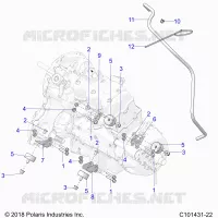 ENGINE, TRASMISSIONE MOUNTING & LONG BLOCK