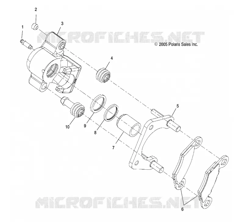 FRENO POSTERIORE CALIPER