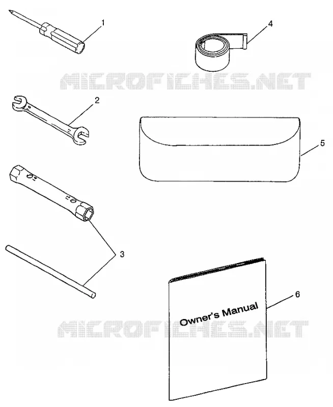 KIT DI STRUMENTI RXL 0976768 (4938523852C006)